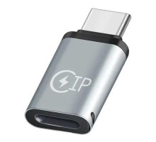 Перехідник Lightning F to USB-C M gray XoKo (XK-AC-027)