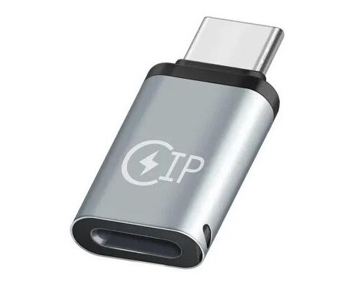 Перехідник Lightning F to USB-C M gray XoKo (XK-AC-027)