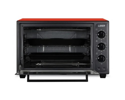 Електропіч LIDER 3623 ECO BLACK-RED