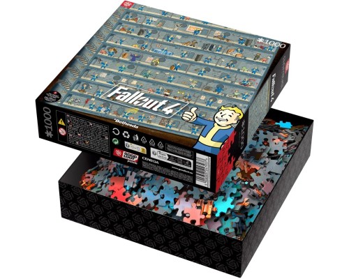 Пазл GoodLoot Fallout 4 Perk Poster Puzzles 1000 ел. (5908305247937)
