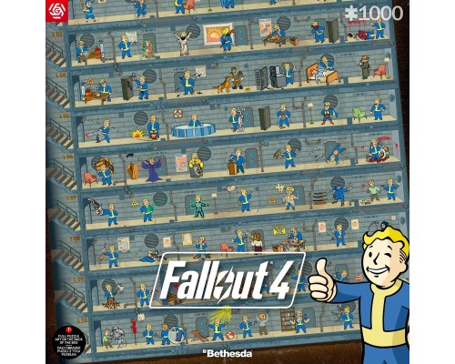 Пазл GoodLoot Fallout 4 Perk Poster Puzzles 1000 ел. (5908305247937)