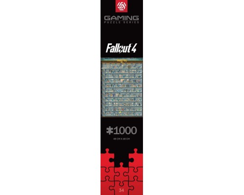 Пазл GoodLoot Fallout 4 Perk Poster Puzzles 1000 ел. (5908305247937)