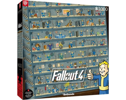 Пазл GoodLoot Fallout 4 Perk Poster Puzzles 1000 ел. (5908305247937)