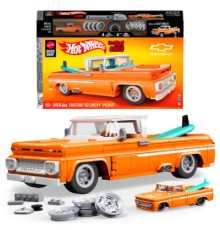 Конструктор Mattel Brick Shop Hot Wheels Elite Chevy 858 деталей (JFT20)