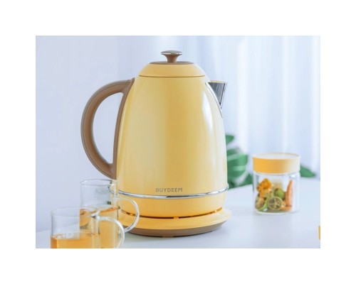Електрочайник Buydeem K640E, color Mellow Yellow, EU (K640E-MY/EU)