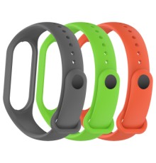Ремінець до фітнес браслета Armorstandart комплект 3шт Xiaomi Mi Band 7/6/5 New Style Ditsy (ARM75070)
