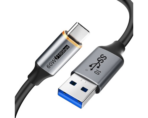 Дата кабель USB 3.1 AM to USB-C 1.5m Cabletime (CA915231)