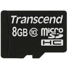 Карта пам'яті Transcend 8Gb microSDHC class 10 (TS8GUSDC10)