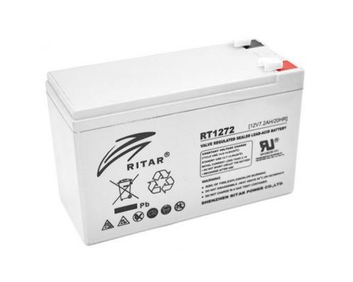 Батарея до ДБЖ Ritar AGM RT1272, 12V-7.2Ah (RT1272) 