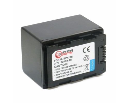 Акумулятор до фото/відео Extradigital Samsung IA-BP420E (DV00DV1359) 