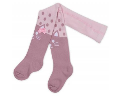 Колготки дитячі UCS Socks для дівчаток святкові з бантиком рожеві (M0C0302-0899-0-3m/G-pink)