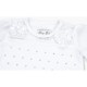 Кофта дитяча Breeze з шифоновими рукавами і стразами (8840-92G-white)