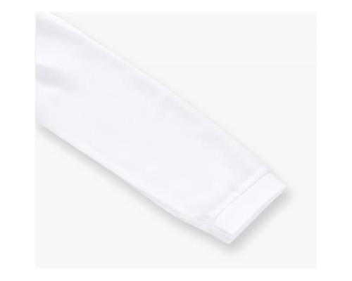 Кофта дитяча Breeze з шифоновими рукавами і стразами (8840-92G-white)