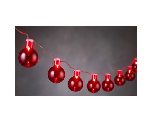 Гірлянда Luca Lighting Лампочки червоні, 2,4 м (8718861683769)