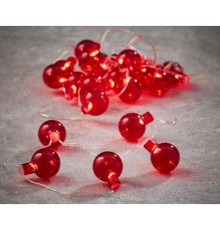 Гірлянда Luca Lighting Лампочки червоні, 2,4 м (8718861683769)