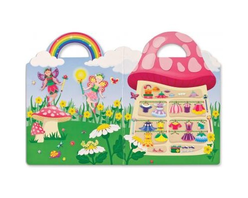 Набір для творчості Melissa&Doug Багаторазові наклейки Феї (MD19414)