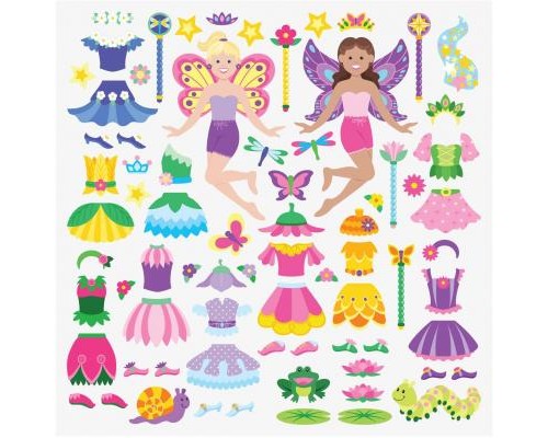 Набір для творчості Melissa&Doug Багаторазові наклейки Феї (MD19414)