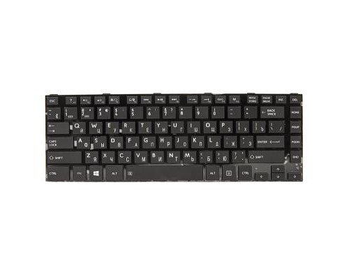 Клавіатура ноутбука PowerPlant TOSHIBA Satellite C800 черный, черный фрейм (KB311941)