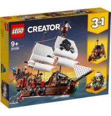 Конструктор LEGO Creator Піратський корабель 1262 деталі (31109)