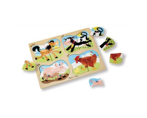 Пазл Melissa&Doug 4 в 1 Ферма (MD9858)
