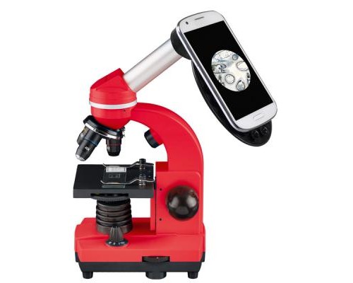Мікроскоп Bresser Biolux SEL 40x-1600x Red (927061)