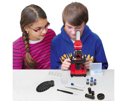 Мікроскоп Bresser Biolux SEL 40x-1600x Red (927061)