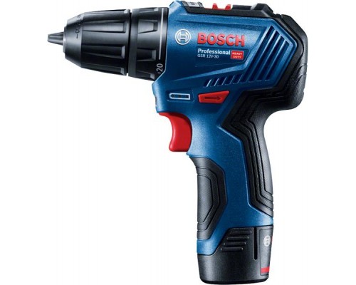 Шуруповерт Bosch Professional GSR 12V-30 2x 2.0Аг, GAL 12V-40, кейс (0.601.9G9.000)