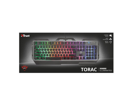 Клавіатура Trust GXT 856 Torac Illuminated Black (23577)