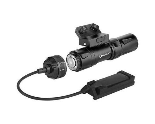 Ліхтар Olight Odin Mini Black + кріплення M-LOK + кноп (Odin mini)