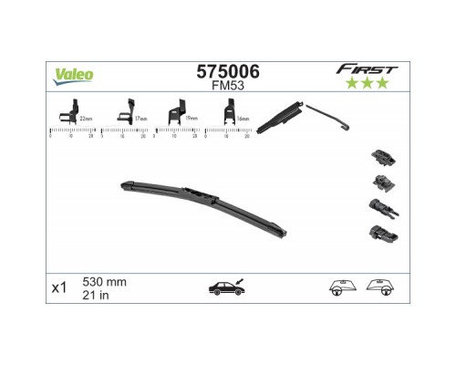 Щітка склоочисника Valeo 575006