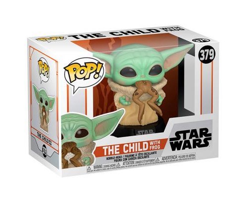 Фігурка для геймерів Funko Pop серії Мандалорець - Малюк з жабою (49932)