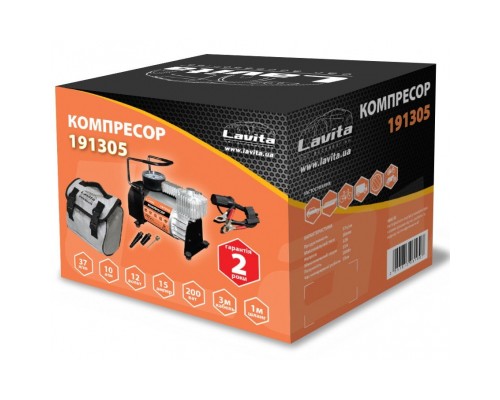 Автомобільний компресор Lavita 191305