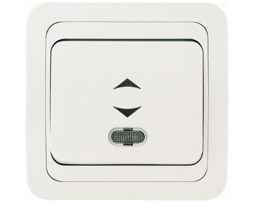 Вимикач MAKEL Mimoza Біла (22025)