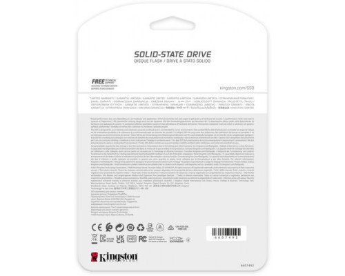 Накопичувач SSD M.2 2280 500GB Kingston (SFYRS/500G)