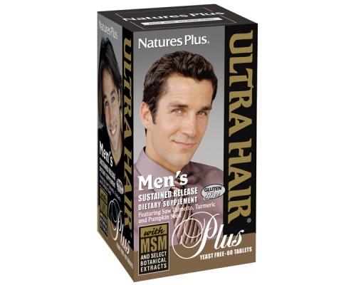 Вітамінно-мінеральний комплекс Natures Plus Комплекс для Зростання Оздоровлення Волосся для Чоловіків, U (NTP4832)