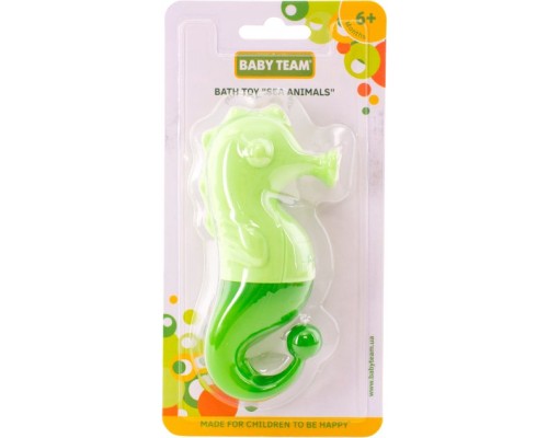 Іграшка для ванної Baby Team Морський коник Зелений (9019)