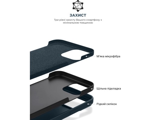 Чохол до мобільного телефона Armorstandart ICON2 Case Apple iPhone 11 Midnight Blue (ARM60553)