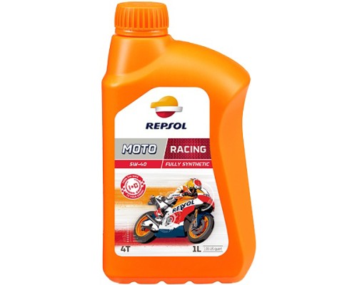 Моторна олива REPSOL MOTO RACING 4T 5W-40 CP-1 1л (RP160L51)