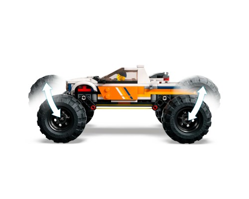 Конструктор LEGO City Пригоди на позашляховику 4x4 252 деталі (60387)