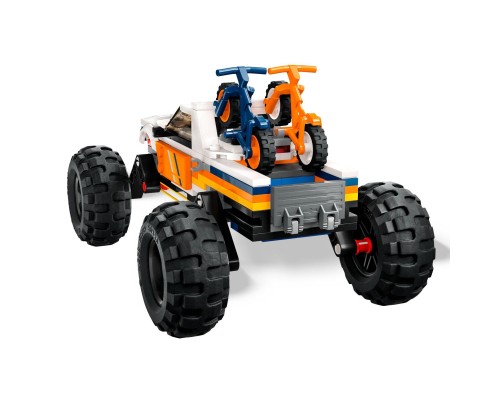 Конструктор LEGO City Пригоди на позашляховику 4x4 252 деталі (60387)