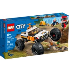 Конструктор LEGO City Пригоди на позашляховику 4x4 252 деталі (60387)