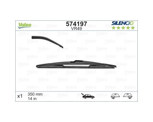 Щітка склоочисника Valeo 574197