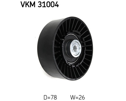 Ролик натягувача ременя SKF VKM 31004