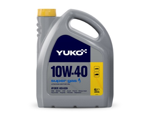 Моторна олива Yuko SUPER GAS 10W-40 4л (4820070245332)