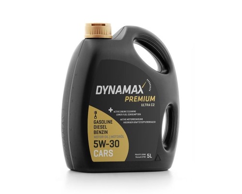 Моторна олива DYNAMAX PREMIUM ULTRA C2 5W30 5л (502074)