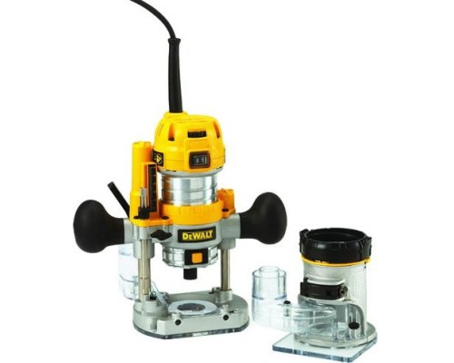 Фрезер DeWALT 900 Вт, 16000 - 27000 об/хв, цанга 8 мм, 6.4 кг, кейс (D26204K)