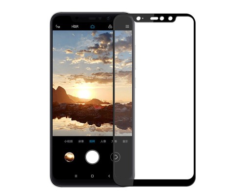 Скло захисне PowerPlant Full screen Xiaomi Redmi Note 6 Pro, Black (GL605965) Скло захисне PowerPlant Full screen Xiaomi Redmi Note 6 Pro, Black (GL605965)