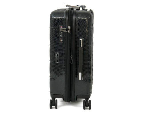 Валіза Echolac Square Pro Black S (EcPC185SA-403-01)
