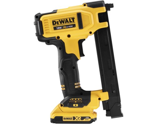 Степлер будівельний DeWALT 18В XR, довжина/ширина скоби 25/19.7 мм, 2xAh, кейс TSTAK (DCN701D2)