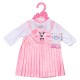 Аксесуар до ляльки Zapf Одяг для ляльки Baby Born - Сукня з зайкою (832868)